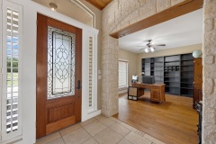 a front door of a home